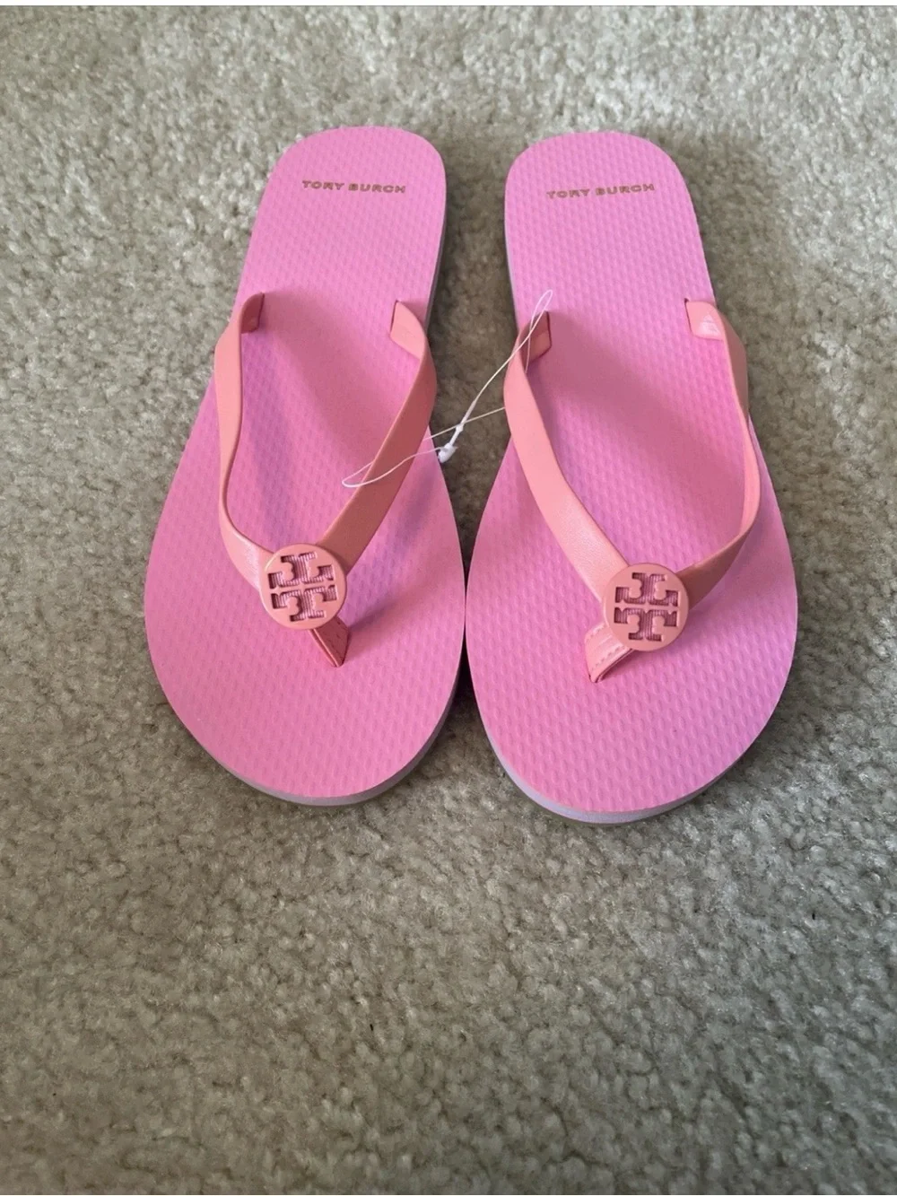 NWT Tory Burch Mini Minnie Flip Flops Size 8